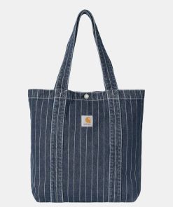 Mand Carhartt WIP Tasker & Punge | Orlean Tote Bag Blue/White