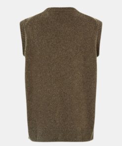 Mand Mads Nørgaard Veste | Gustav Knit Vest Tarmac