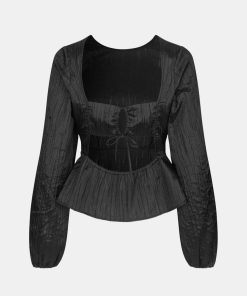 Kvinde Envii Toppe & Bluser | Enuranus Blouse Black