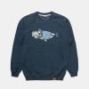 Mand Lakor Sweatshirts | Northern Right Whale Sweatshirt Blueberry