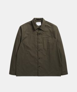 Mand Norse Projects Skjorter | Carsten Shirt L/S Beech Green