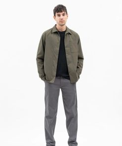 Mand Norse Projects Skjorter | Carsten Shirt L/S Beech Green