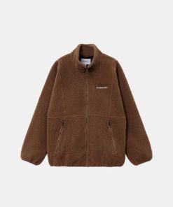 Mand Carhartt WIP Jakker | Draper Fleece Jacket Tamarind