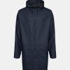 Mand Rains Jakker | Long Jacket Navy