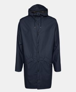 Mand Rains Jakker | Long Jacket Navy