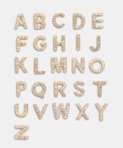 Kvinde Pico Smykker | Alphabet Studs Crystal