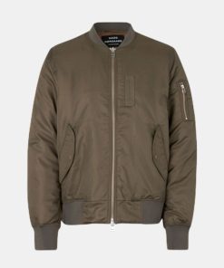 Mand Mads Nørgaard Jakker | Flight Bomber Jacket Tarmac