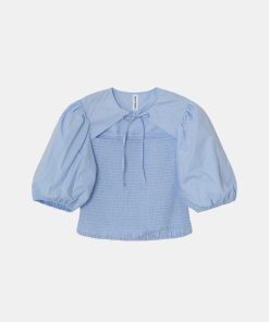 Kvinde Resume Toppe & Bluser | Romeors Blouse Light Blue