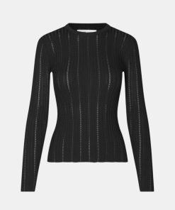 Kvinde Samsøe Samsøe Toppe & Bluser | Lea Blouse Black