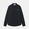 Mand Wood Wood Skjorter | Carson Ribstop Shirt L/S Black