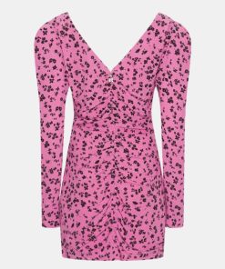 Kvinde ROTATE Kjoler | Mammi Dress Super Pink