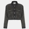 Kvinde Gestuz Jakker | Nadivagz Jacket Dark Grey Washed