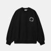 Mand Carhartt WIP Sweatshirts | Work Varsity Sweatshirt Black/Wax