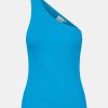 Kvinde Gestuz Toppe & Bluser | Drew Top Malibu Blue