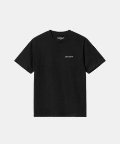 Kvinde Carhartt WIP T-Shirts | W Script Embroidery Tee