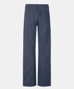 Kvinde Envii Bukser | Enberry Jeans Simple Navy Stripe