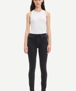 Kvinde Samsøe Samsøe Jeans | Alice Jeans Black Bird