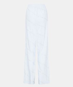 Kvinde ROTATE Bukser | Polly Pants Bright White Comb