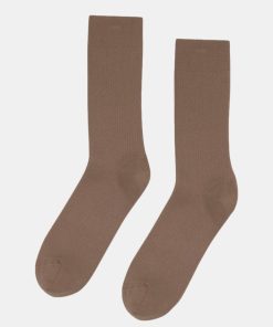 Mand Colorful Standard Stromper | Organic Socks Warm Taupe