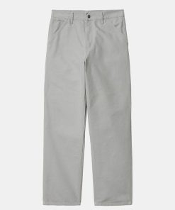 Mand Carhartt WIP Bukser | Single Knee Pants Marengo Rinsed