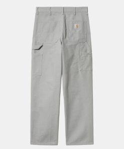 Mand Carhartt WIP Bukser | Single Knee Pants Marengo Rinsed