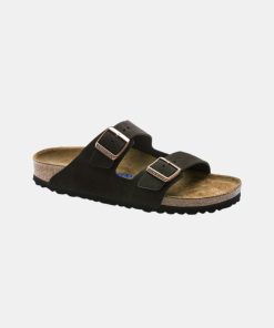 Mand Birkenstock | Arizona Sandals Suede Mocca