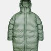 Kvinde Rains Jakker | Kevo Long Puffer Jacket Haze