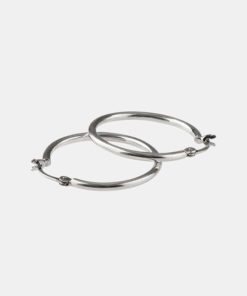 Kvinde Pico Smykker | Basic Hoops Medium Silver