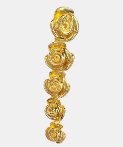 Kvinde Pico Smykker | Rose Quintet Ear Stud Gold