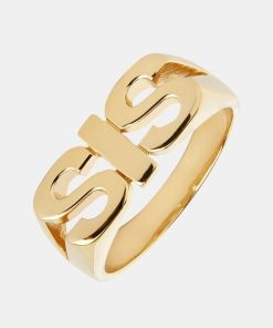 Kvinde Maria Black Smykker | Sis Ring Gold