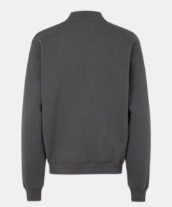 Mand Mads Nørgaard Sweatshirts | Bomber Logo Sweatshirt Asphalt