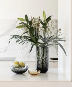 Kvinde Specktrum Interior | Meadow Swirl M Vase Grey