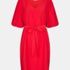 Kvinde Moves Kjoler | Nomali Dress Poppy Red