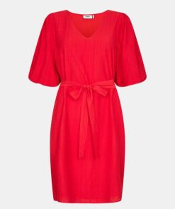 Kvinde Moves Kjoler | Nomali Dress Poppy Red