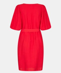 Kvinde Moves Kjoler | Nomali Dress Poppy Red