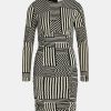 Kvinde Mads Nørgaard Kjoler | Amelia Dress Stripe Play