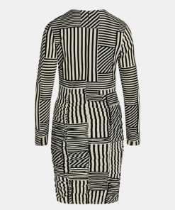 Kvinde Mads Nørgaard Kjoler | Amelia Dress Stripe Play