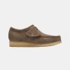 Mand Clarks | Wallabee Shoes Dark Grey Suede