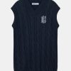 Mand BLS Hafnia Veste | Knit Vest Navy