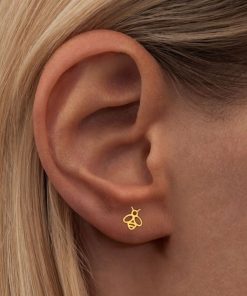 Kvinde LULU Copenhagen Smykker | Bzzzz Ear Stud Gold