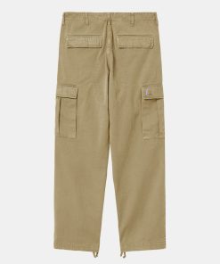 Mand Carhartt WIP Bukser | Regular Cargo Pants Ammonite