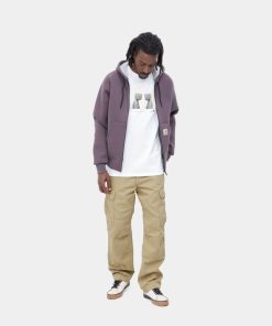 Mand Carhartt WIP Bukser | Regular Cargo Pants Ammonite