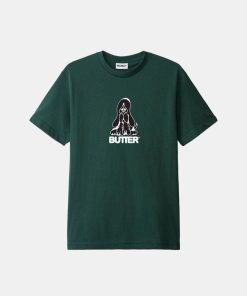 Mand Butter Goods T-Shirts | Hound Tee Dark Forest