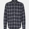 Mand Mads Nørgaard Skjorter | Soft Wool Roar Overshirt Deep Well Check