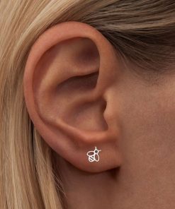 Kvinde LULU Copenhagen Smykker | Bzzzz Ear Stud Silver