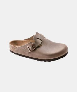 Mand Birkenstock | Boston Sandals Tabacco Brown