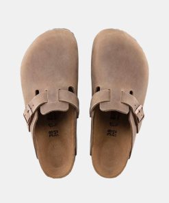 Mand Birkenstock | Boston Sandals Tabacco Brown