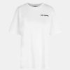 Kvinde Oval Square T-Shirts | Osoval Tee White