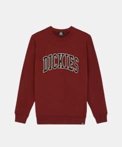 Mand Dickies Sweatshirts | Aitkin Sweatshirt Grey/Fired