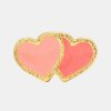 Kvinde LULU Copenhagen Smykker | 2Hearts Ear Stud Gold